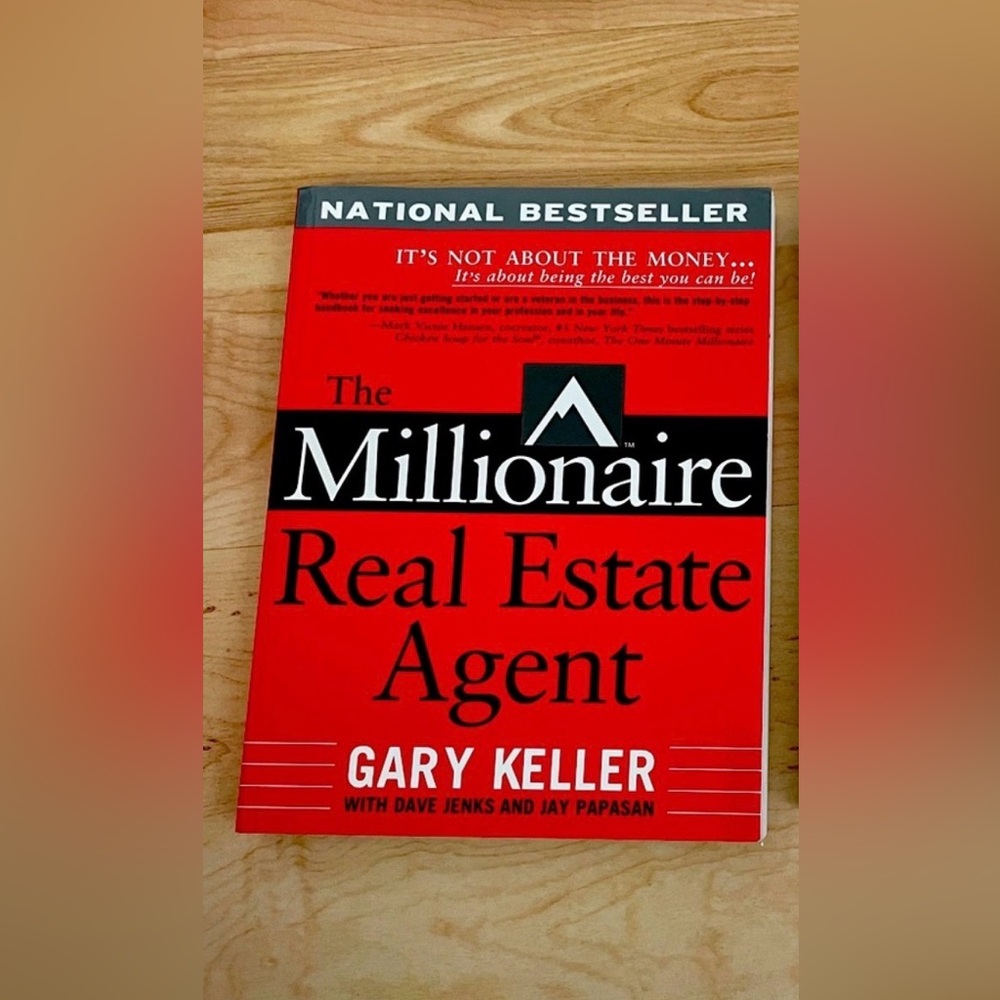 the Millionaire Real Estate Agent book, New